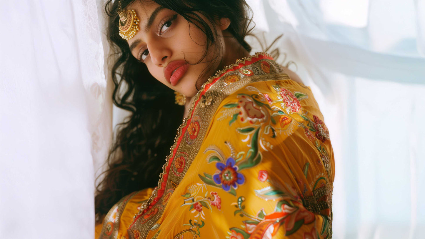 Mulcotton Saree